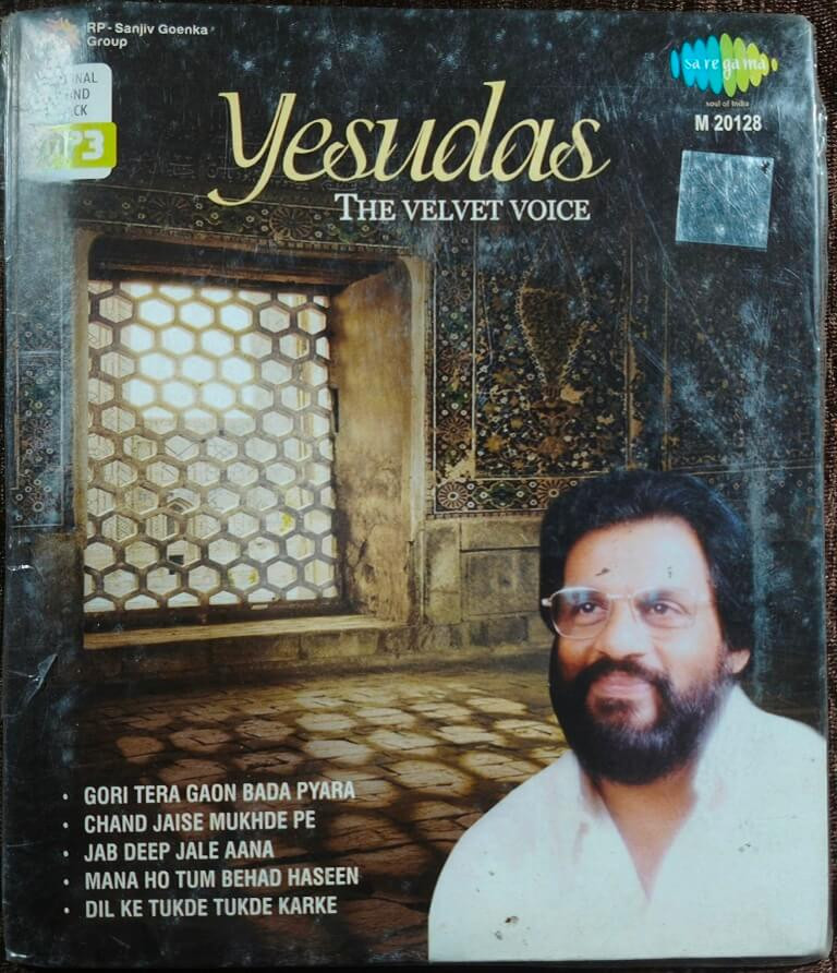 Yesudas – The Velvet Voice (2008 ) Bollywood OST Compilation Pre-Owned Saregama MP3 Audio CD