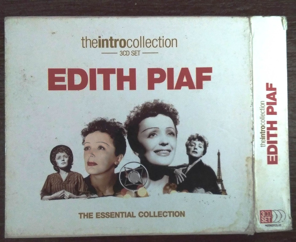 Edith Piaf - The Intro Collection (2009) Pre-Owned UNION SQUARE MUSIC Three Audio CD