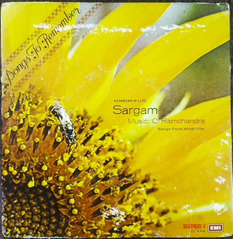 Sargam (1950) C. Ramchandra Pre-Owned Vinyl, Super 7" EP Record