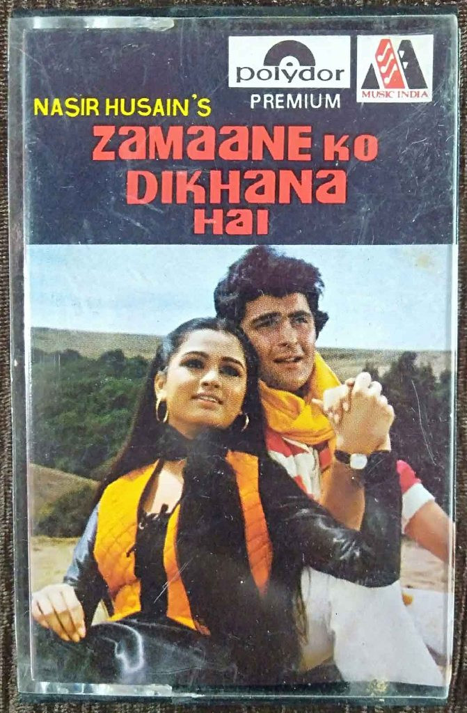 Zamaane Ko Dikhana Hai (1981) R.D. Burman Pre-Owned Music India, Polydor Audio Cassette