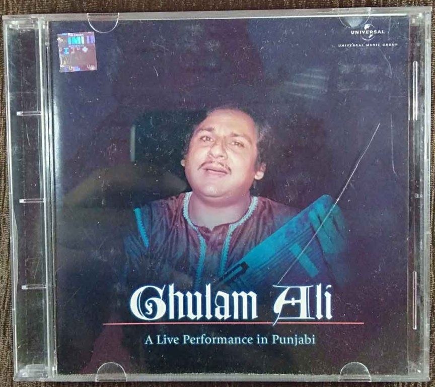 Ghulam Ali - A Live Performance In Punjabi (2007) Ghulam Ali Pre-Owned Universal Audio CD