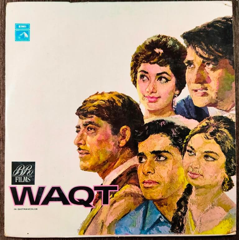 Waqt (1965) Ravi Pre-Owned His Master's Voice Vinyl, 12" LP Record