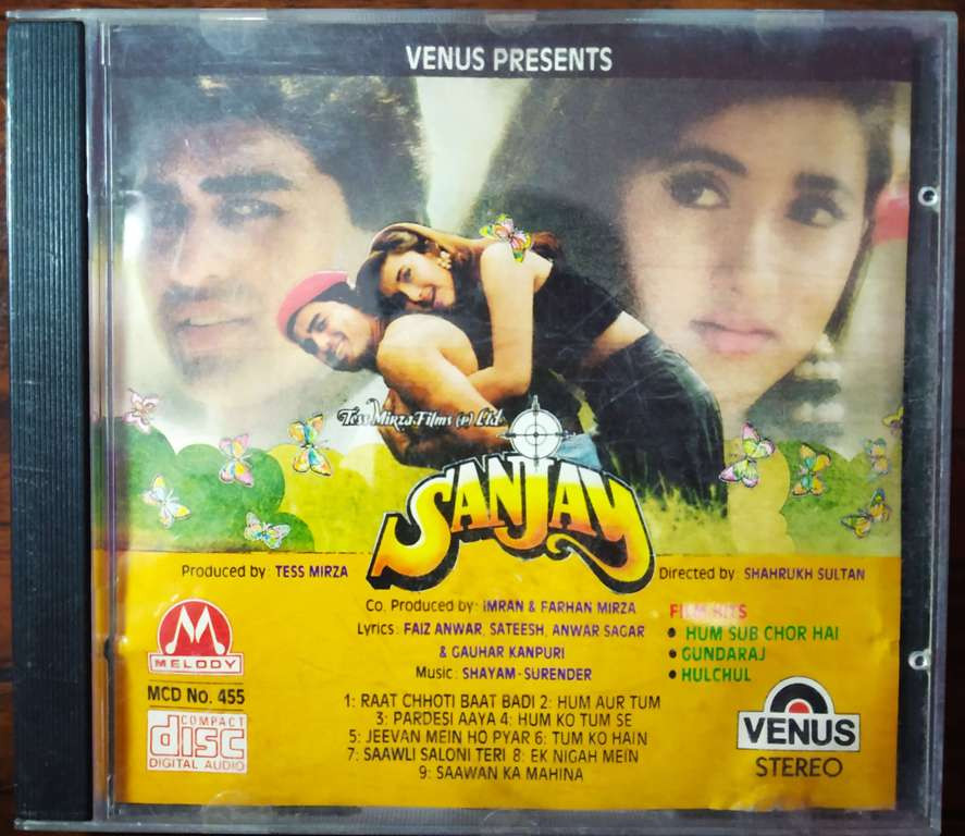 Sanjay  (1995) Shyam Surender Pre-Owned Melody, Venus Imported Audio CD