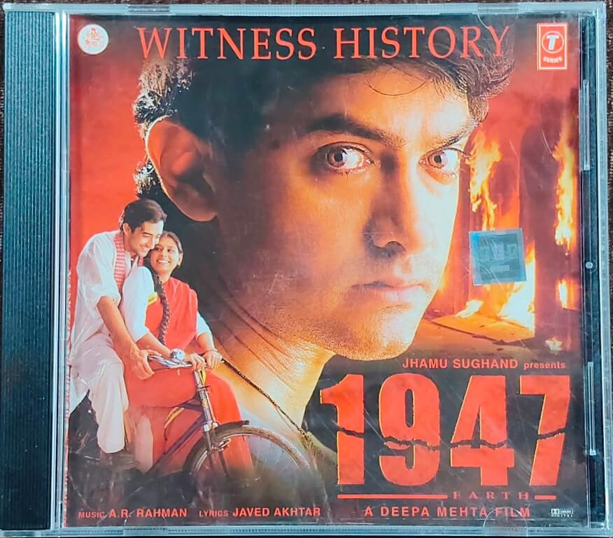 1947 Earth (1999) A. R. Rahman Pre-Owned T-Series Audio CD