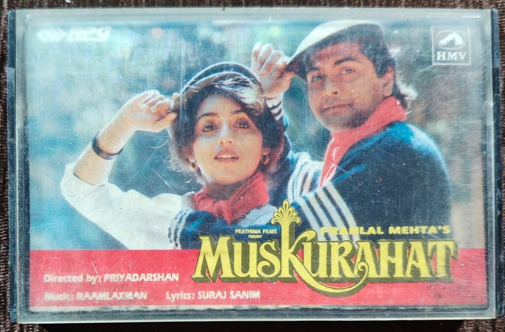 Muskurahat (1992) Raamlaxman Pre-Owned HMV Audio Cassette