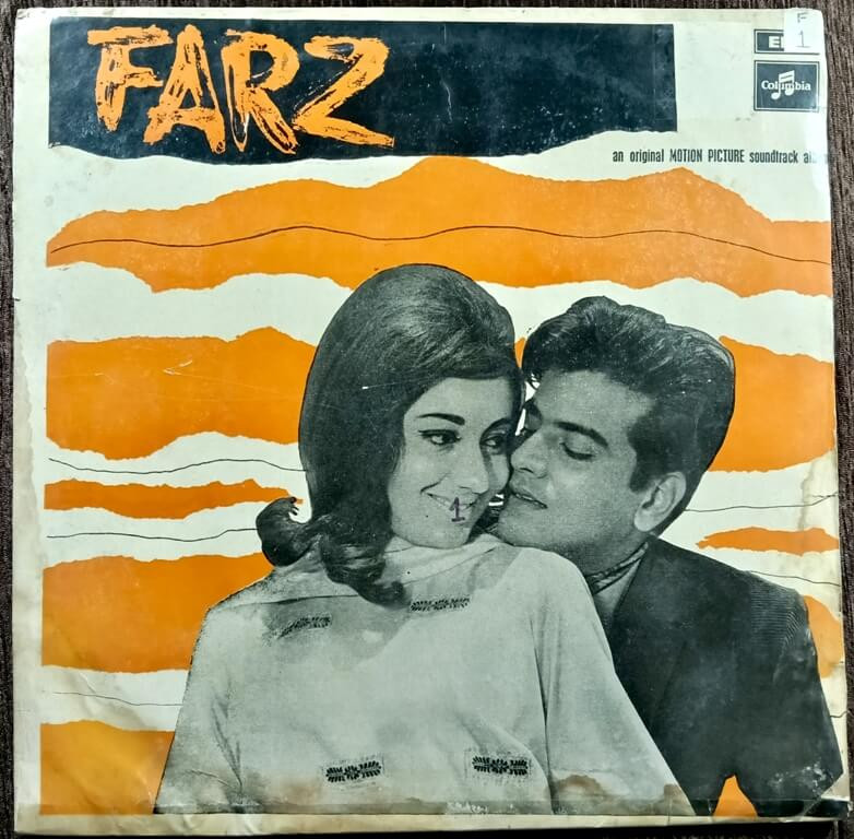 Farz (1969) Laxmikant-Pyarelal Pre-Owned Vinyl, 12" Columbia LP Record