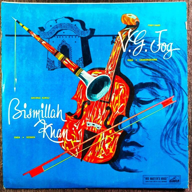 Shehnai Nawaz Bismillah Khan, Professor V. G. Jog – Jugalbandi - Shehnai & Violin (1963) Pre-Owned His Master's Voice Vinyl, 12" LP Record