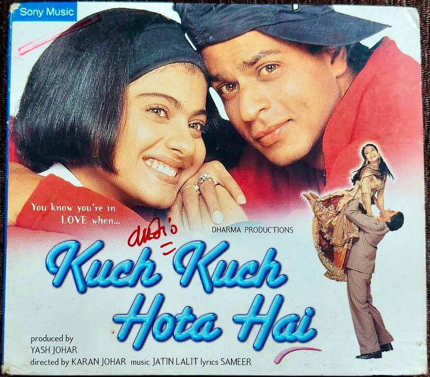 Kuch Kuch Hota Hai (1998) Jatin-Lalit Pre-Owned Sony Music Audio CD