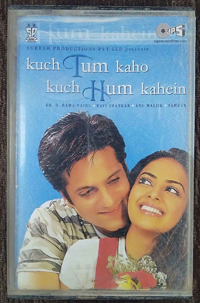 Kuch Tum Kaho Kuch Hum Kahein (2002) Dr. D. Rama Naidu, Ravi Shankar & Anu Malik Pre-Owned TIPS Audio Cassette