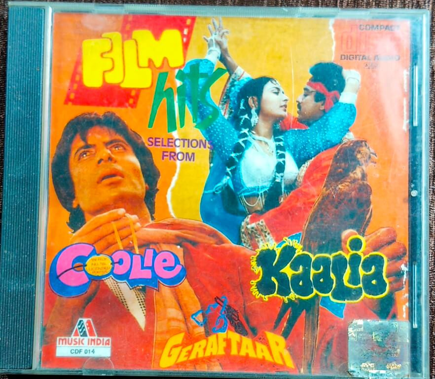 Coolie (1983) Laxmikant-Pyarelal / Kaalia (1981) R.D. Burman / Geraftaar (1985) Bappi Lahiri Pre-Owned  Audio CD