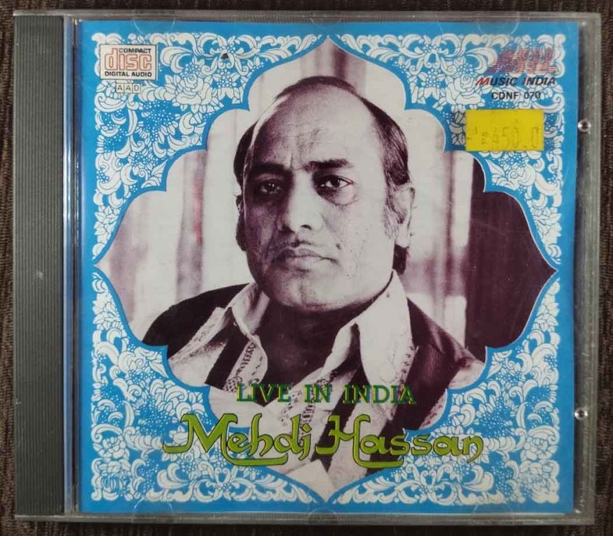 Mehdi Hassan - Live In India (1989) Mehdi Hassan Pre-Owned Music India Audio CD