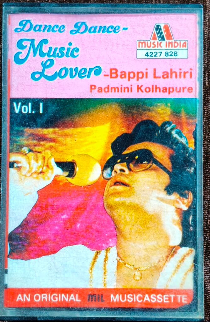 Bappi Lahiri & Padmini Kolhapure - Dance Dance - Music Lover (1985) Bappi Lahiri Pre-Owned Music India Double Audio Cassette