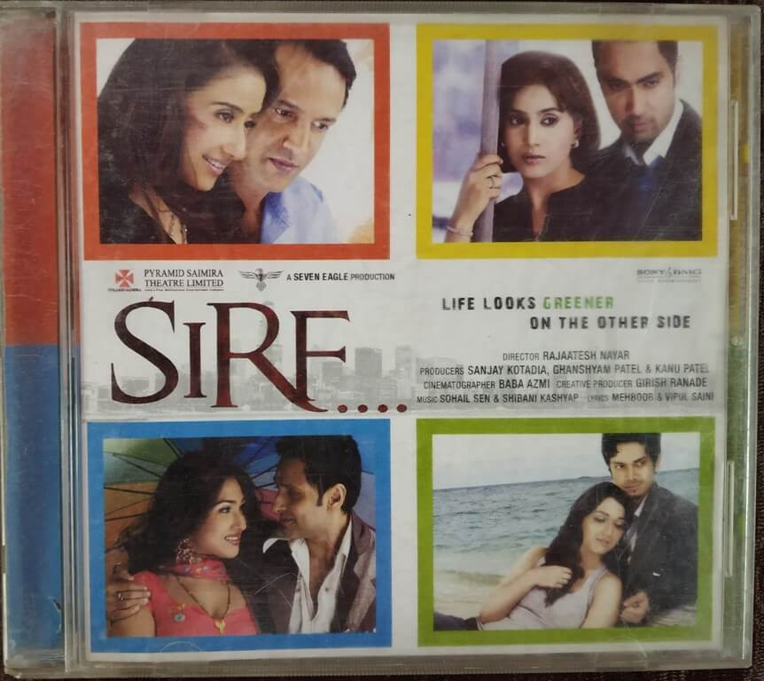 Sirf (2008) Sohail Sen & Shibani Kashyap Pre-Owned Sony BMG Audio CD