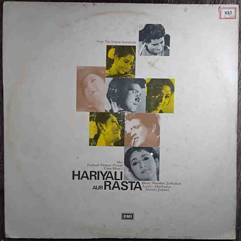 Hariyali Aur Rasta (1962) Shankar-Jaikishan Pre-Owned Vinyl, 12" LP Record