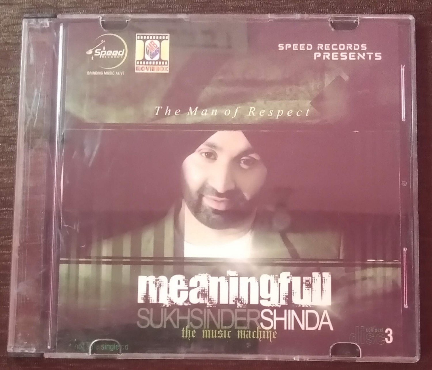 Sukshinder Shinda - Meaningfull - The Music Machinde - Vol 3 Pre-Owned Speed Records Audio CD