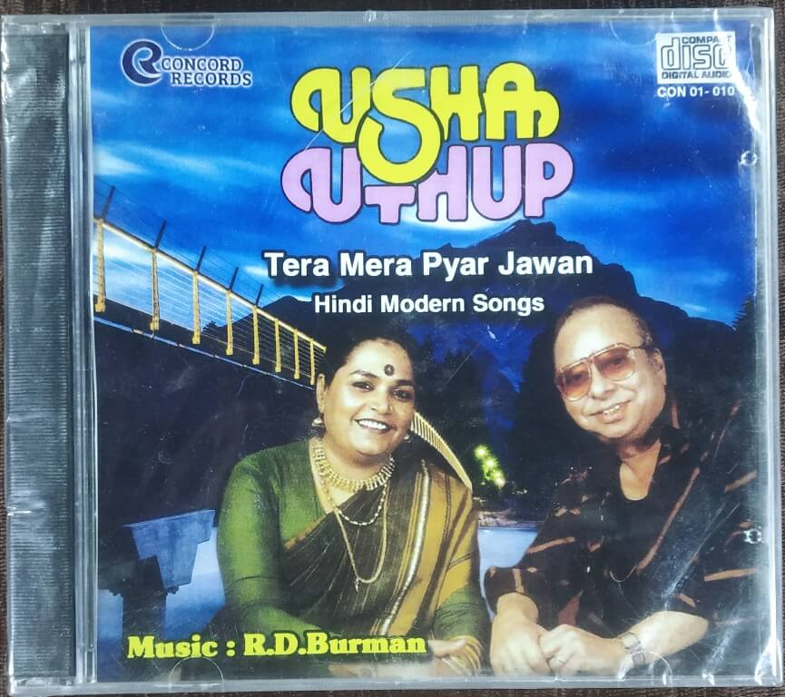 Usha Uthup - Tera Mera Pyar Jawan  (2005) R.D. Burman Pre-Owned Concord Records Audio CD
