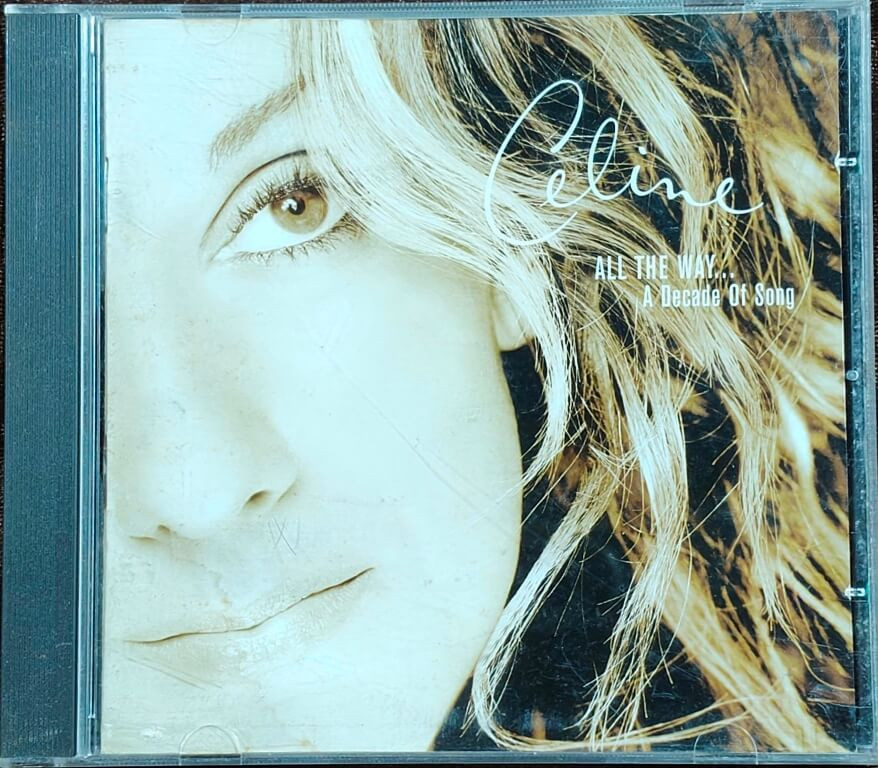 Celine Dion – All The Way... A Decade Of Song (1999) Western Music Album Pre-Owned Epic – 550 Music Audio CD