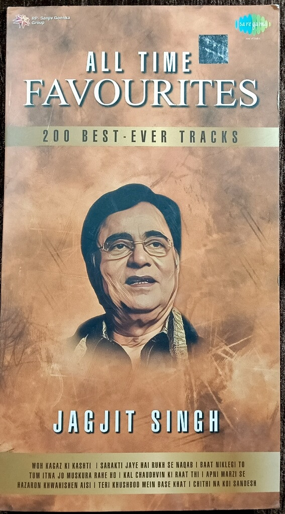 All Time Favourites - Jagjit Singh (2017) Pre-Owned Saregama Double Audio CD