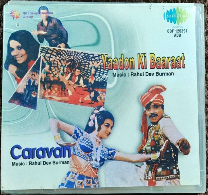 Yaadon Ki Baaraat (1973) R.D. Burman / Caravan (1971) R.D. Burman Pre-Owned RPG Audio CD