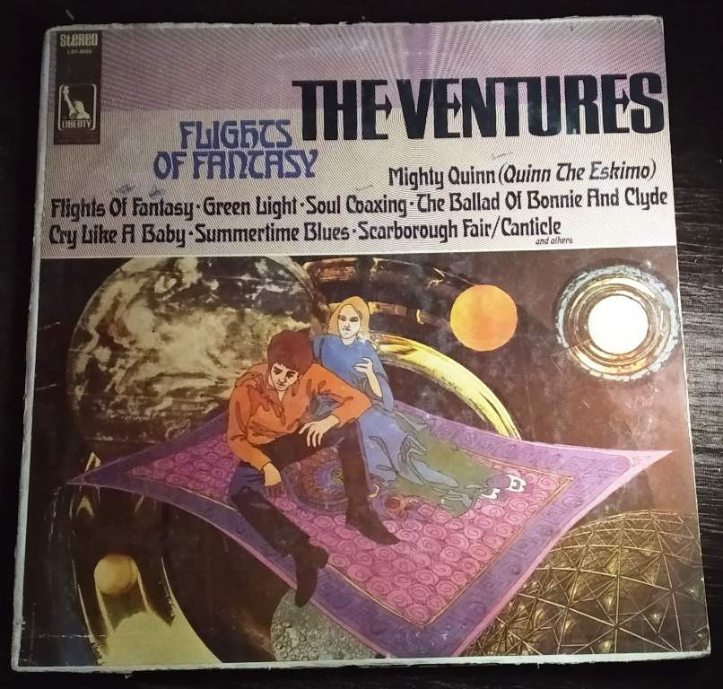 The Ventures – Flights Of Fantasy (1968) Pre-Owned Vinyl, 12" LP Record