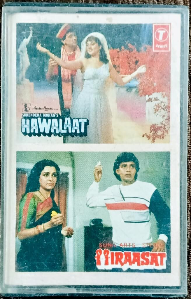 Hawalaat (1987) Anu Malik / Hiraasat (1987) Kalyanji Anandji Pre-Owned T-Series Audio Cassette