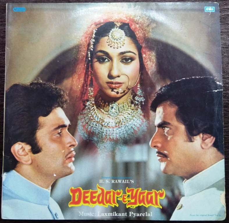 Deedar-E-Yaar (1982) Laxmikant-Pyarelal Pre-Owned Vinyl, 12" LP Record