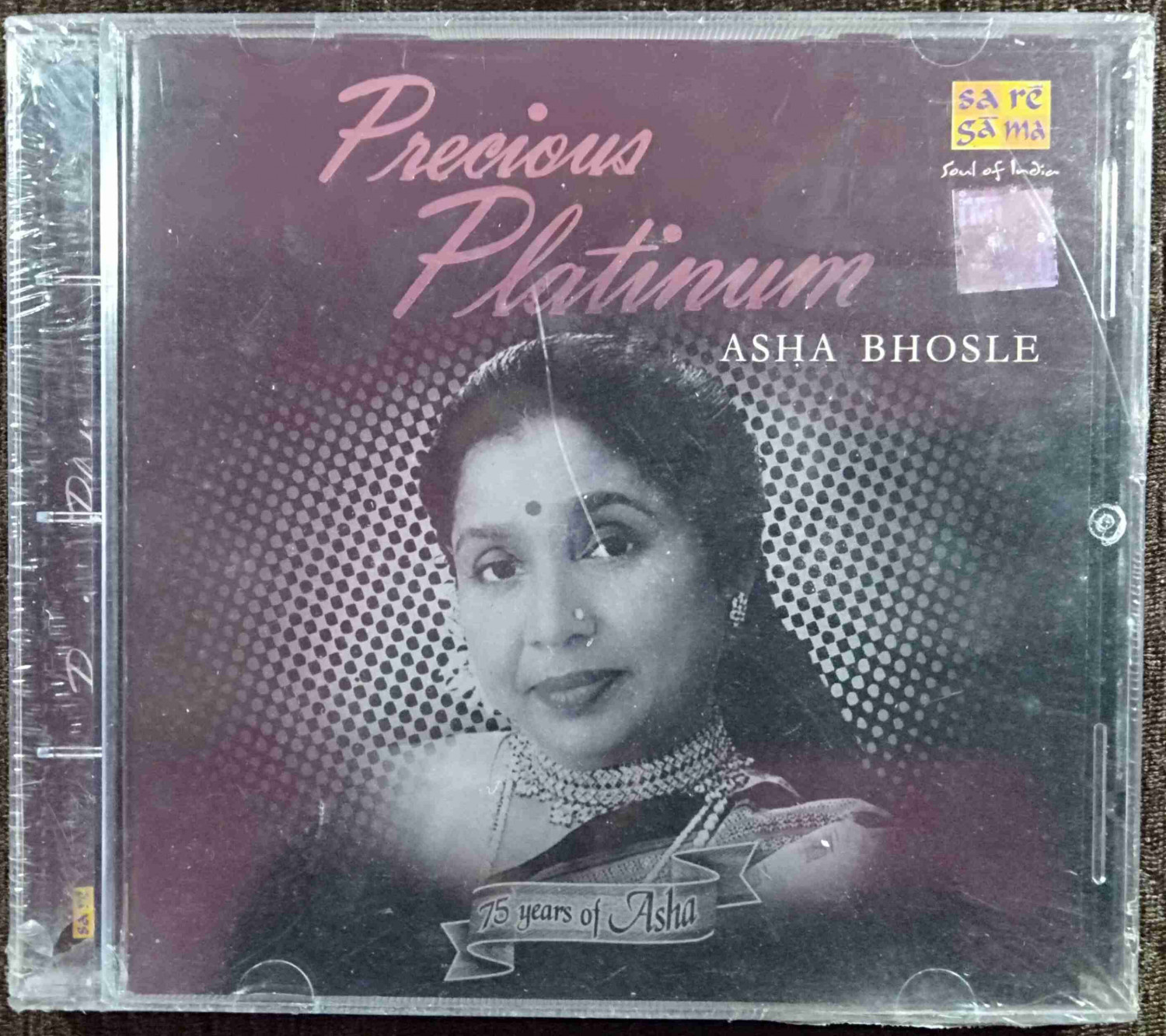 Asha Bhosle - Precious Platinum (2008) Nitin Ramesh Shankar Pre-Owned RPG, SA RE GA MA Audio CD