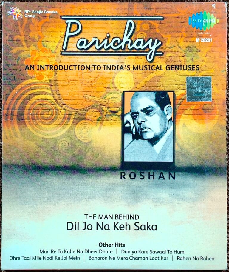 Roshan - Parichay - An Introduction to India's Musical Geniuses Roshan (2010) Bollywood OST Compilation Pre-Owned RPG-SaReGaMa MP3 CD