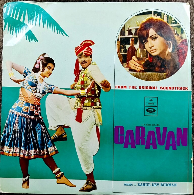 Caravan (1971) Rahul Dev Burman Pre-Owned Vinyl, 12" Odeon LP Record