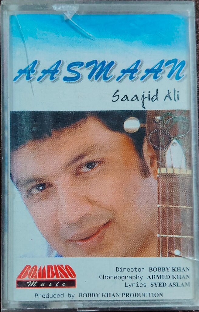 Saajid Ali – Aasmaan (1998) Music Saajid Ali Hindi Music Album Pre-Owned Bombino Audio Cassette