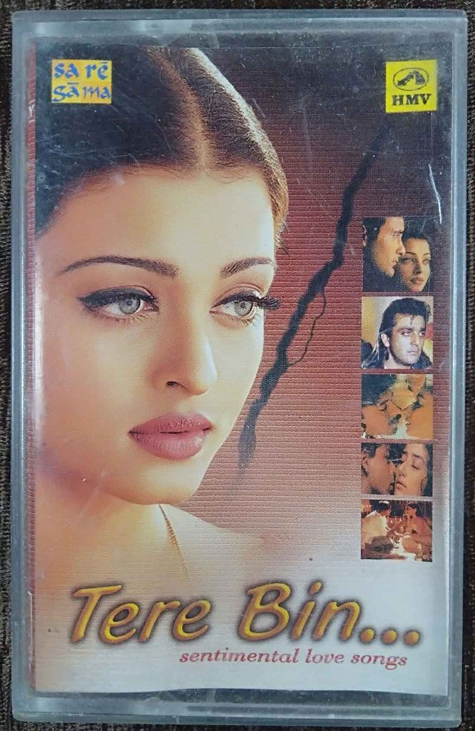 Tere Bin - Sentimental Love Songs (2001) Compilation Pre-Owned SA RE GA MA, HMV, RPG Audio Cassette