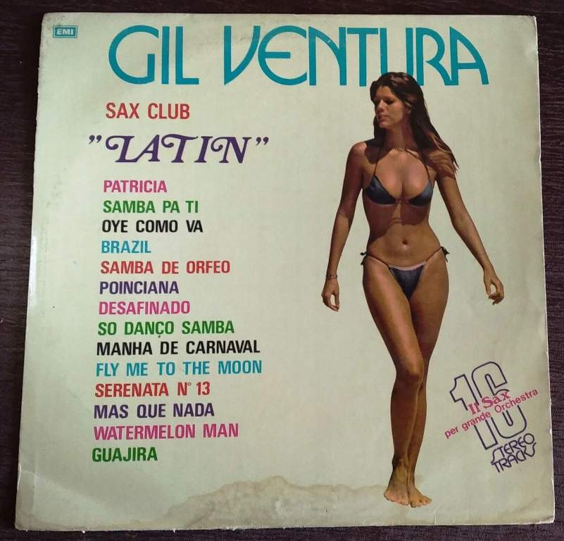 Gil Ventura - Latin Sax Club (1974) Pre-Owned Vinyl, EMC 12" LP Record