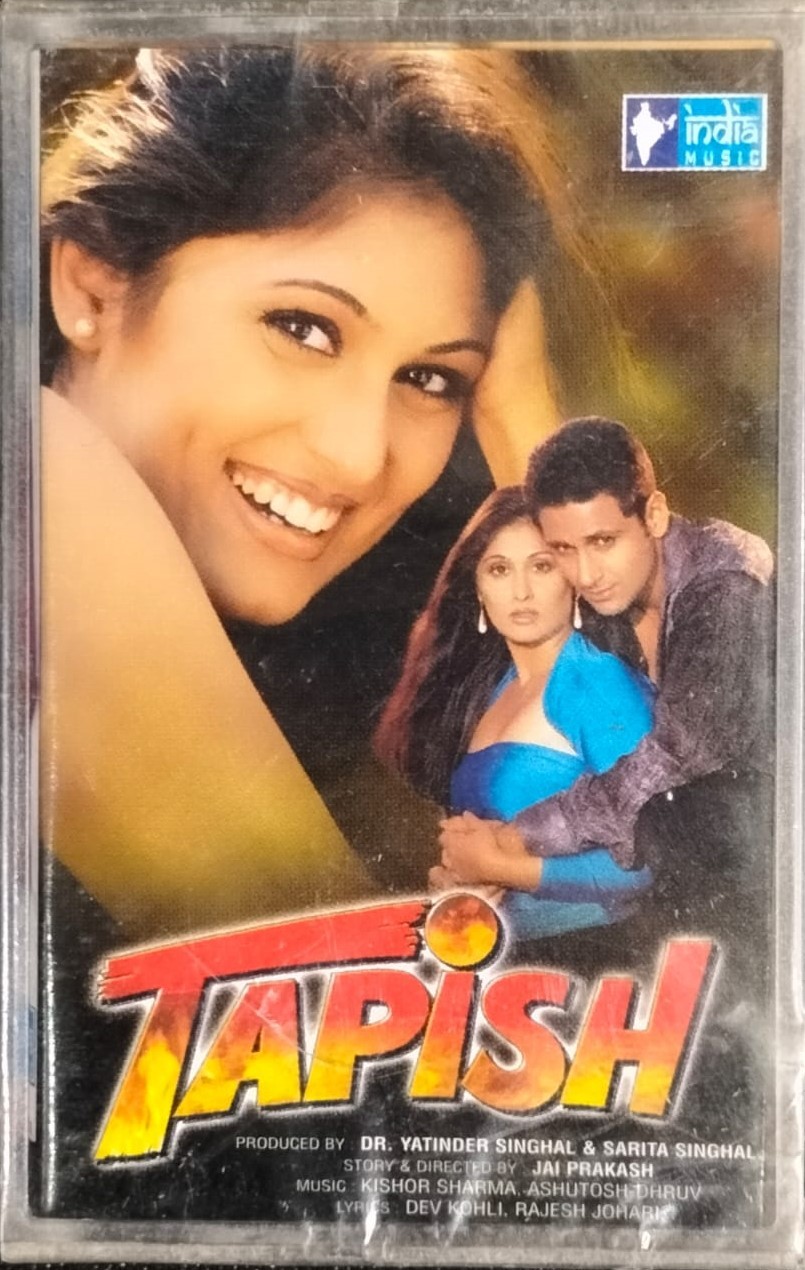 Tapish - Burning Problems Of Youth (2000) Kishor Sharma & Ashuthosh Dhruv Pre-Owned India Music Audio Cassette