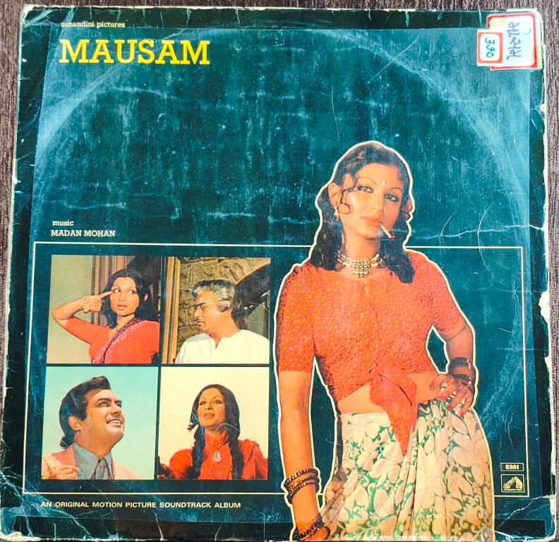 Mausam (1975) Madan Mohan Pre-Owned Vinyl, 12" HMV LP Record