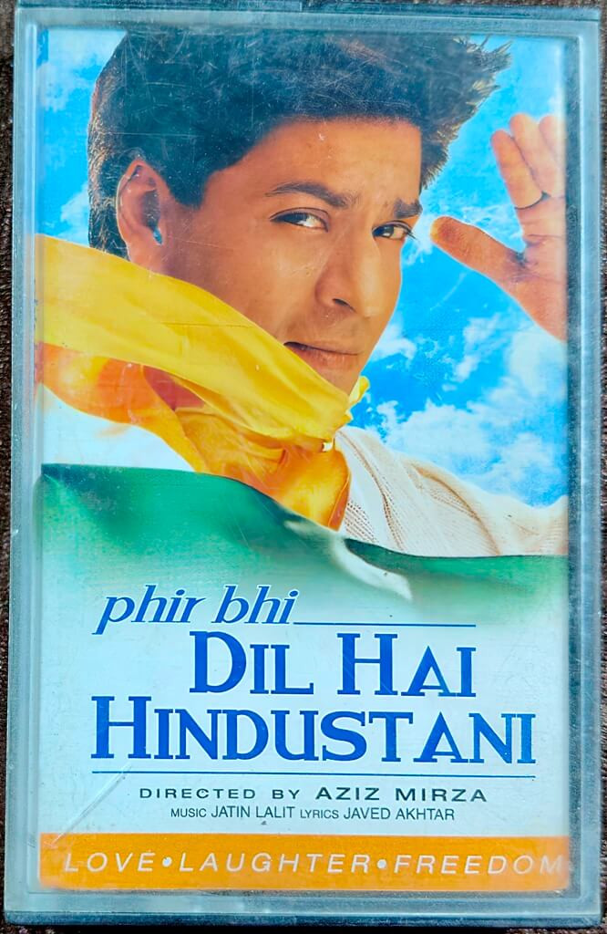Phir Bhi Dil Hai Hindustani (1999) Jatin-Lalit Hindi OST Pre-Owned Sony Music Audio Cassette