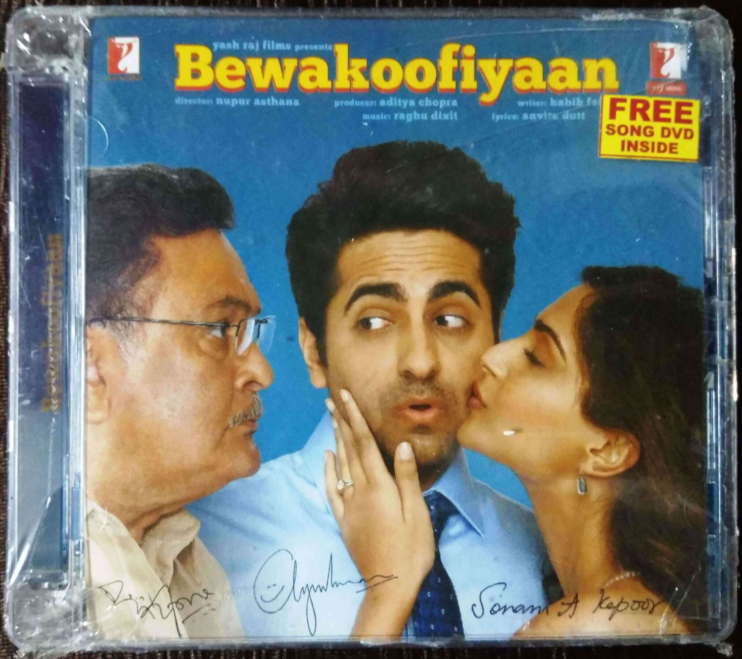 Bewakoofiyaan (2014) Raghu Dixit Pre-Owned YRF music Audio CD