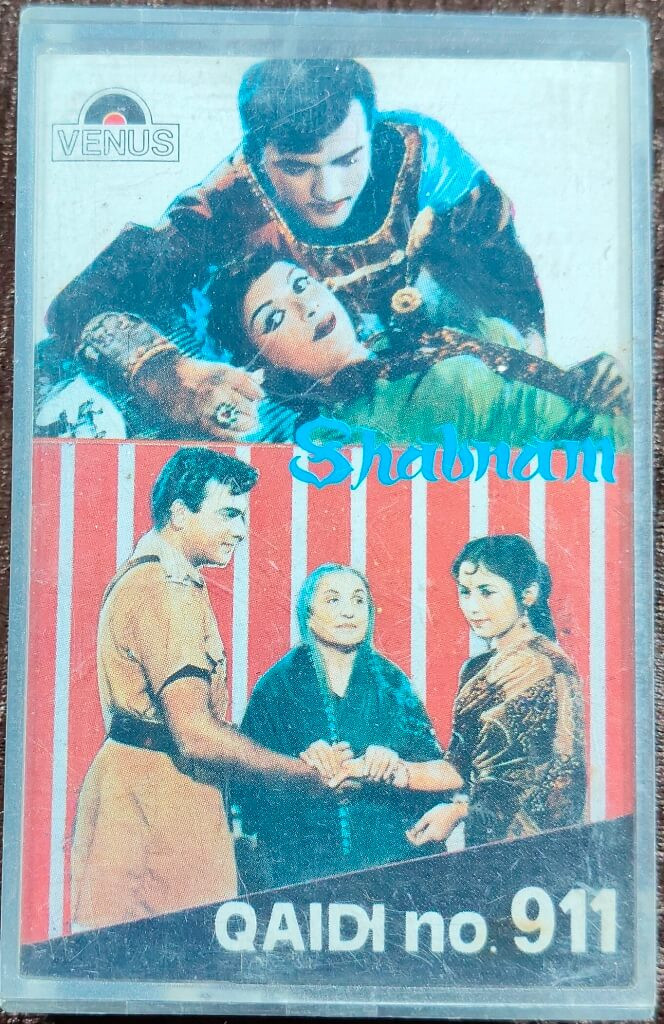 Shabnam (1964) Usha Khanna / Qaidi No. 911 (1959) Dattaram Pre-Owned Venus Audio Cassette