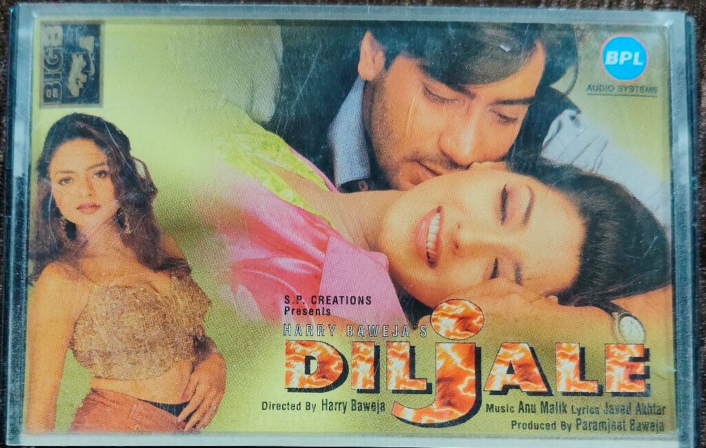 Diljale (1997) Anu Malik Pre-Owned Big B Audio Cassette