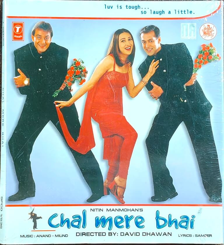 Chal Mere Bhai (2000) Anand - Milind Bollywood OST Pre-Owned T-Series Audio CD