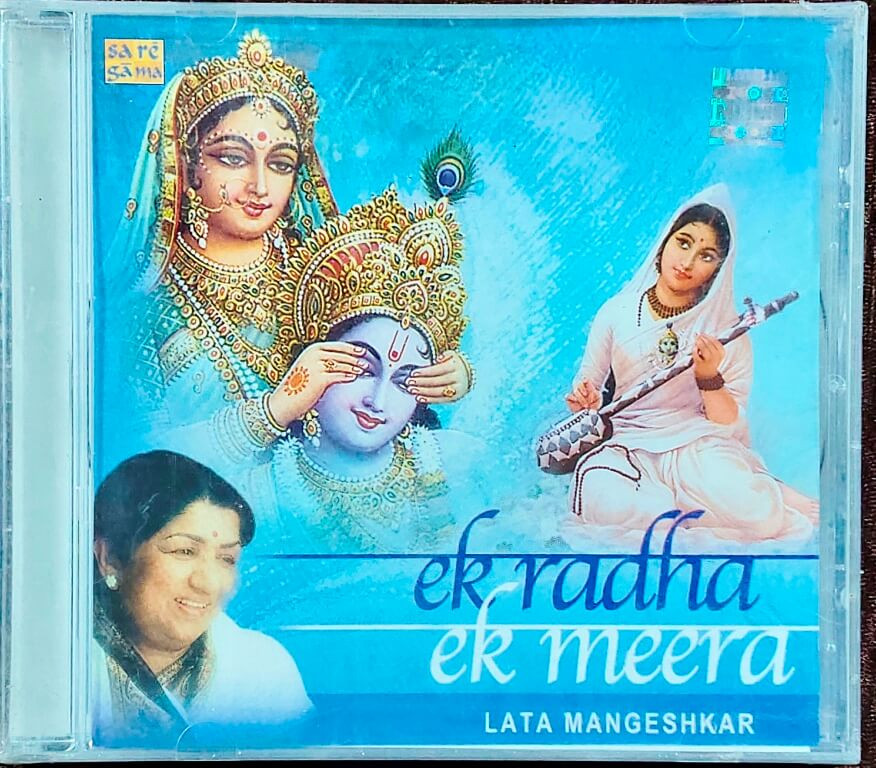 Lata Mangeshkar - Ek Radha Ek Meera (2002) Filmy & Non-Filmy Devotional Compilation Album Pre-Owned Saregama-RPG Audio CD