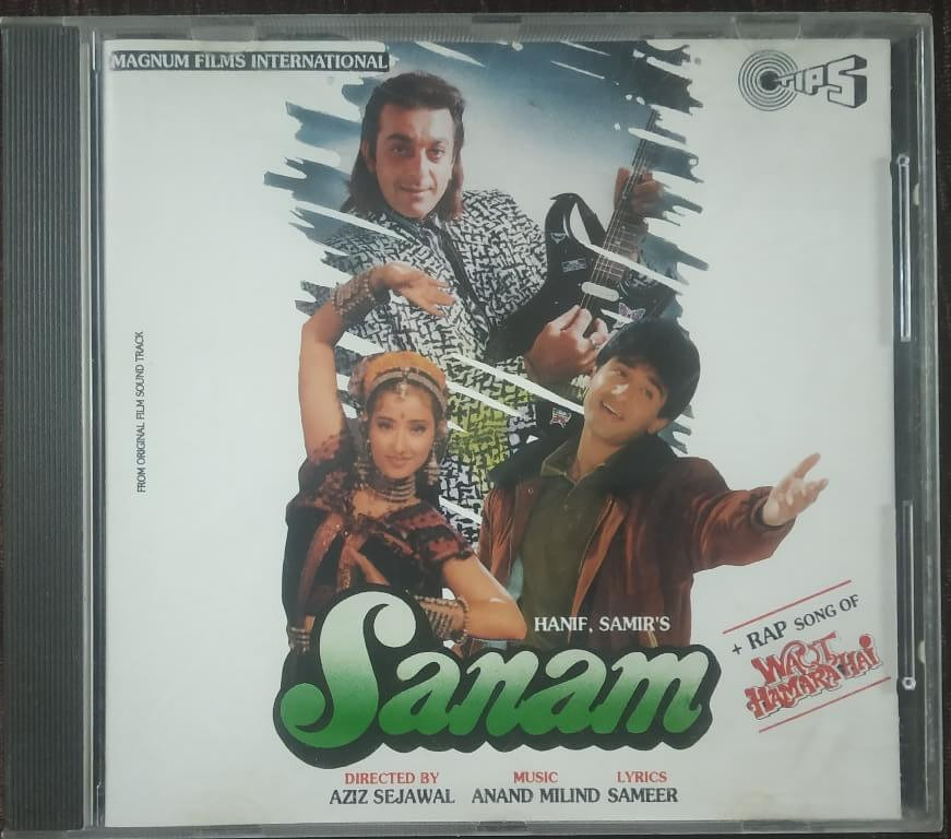 Sanam (1992) Nadeem-Shravan Pre-Owned Imported Tips Serengeti Sirocco Audio CD