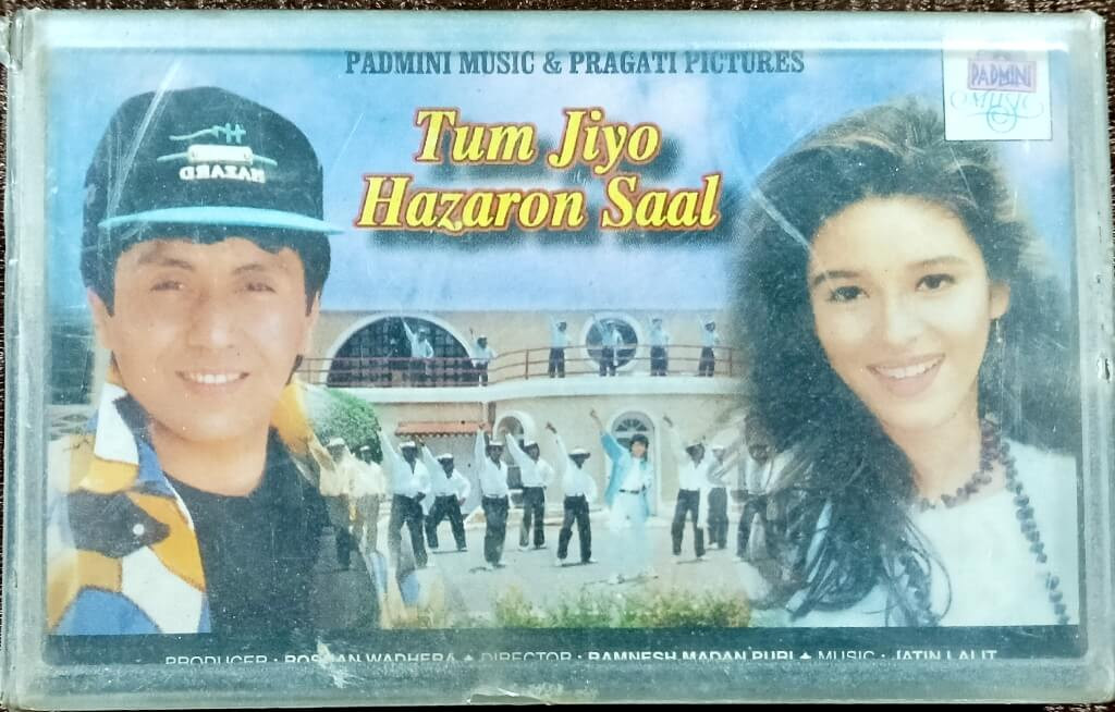 Tum Jiyo Hazaron Saal (1996) Jatin-Lalit Pre-Owned Padmini Music Audio Cassette