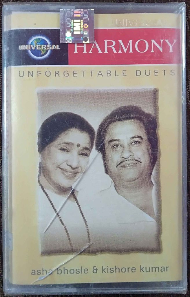 Asha Bhosle & Kishore Kumar - Harmony - Unforgettable Duets (2003) Compilation Pre-Owned Universal Music Audio Cassette
