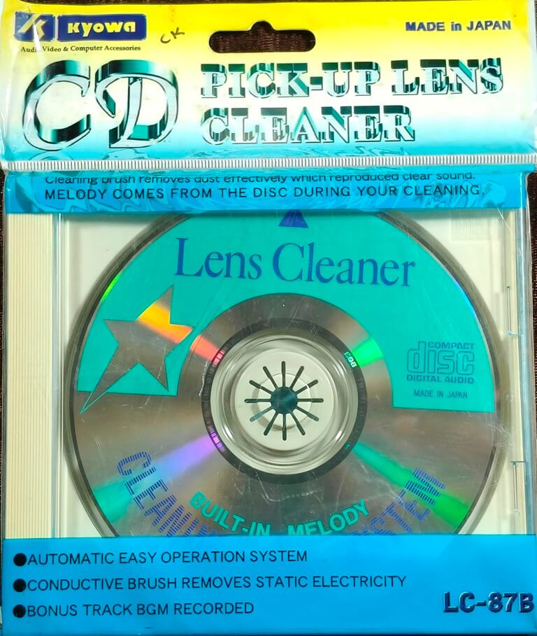 Pick-Up Lens Cleaner LC87B Cleaning Disc Pre-Owned Kyowa Imported CD Lens Cleaner