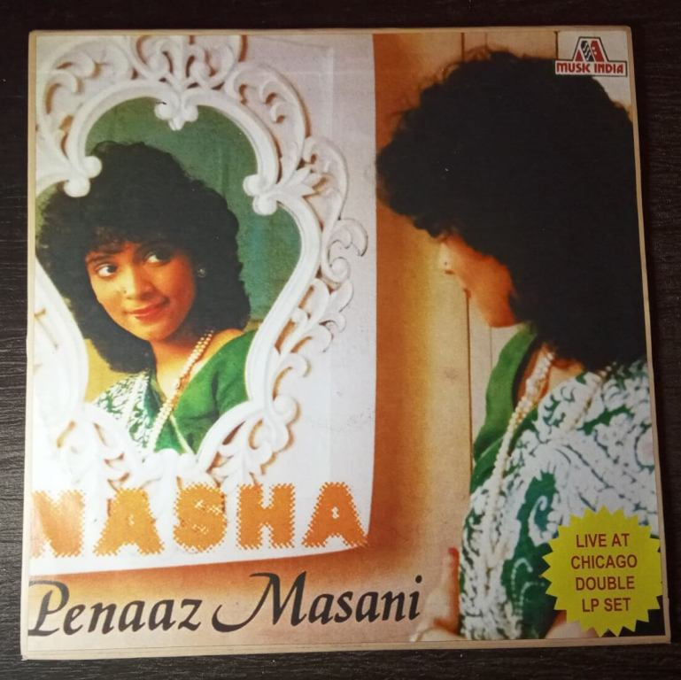 Penaaz Masani - Nasha (Ghazals) - Live At Chicago (1985) Pre-Owned Double Vinyl, 12" LP Record