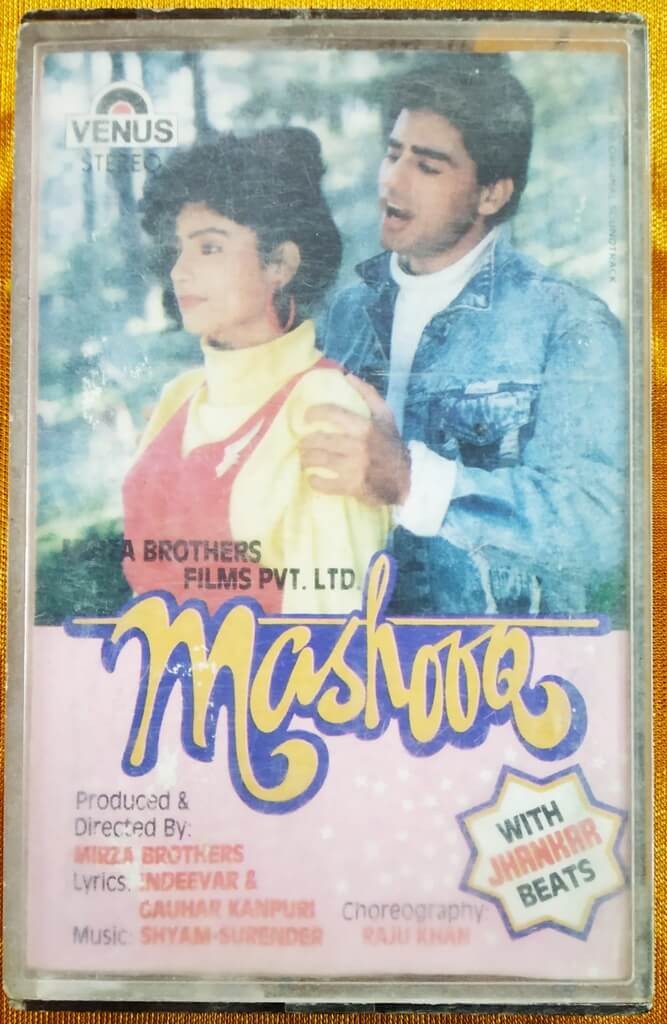 Mashooq (1992) Shyam-Surender Pre-Owned VENUS Audio Cassette