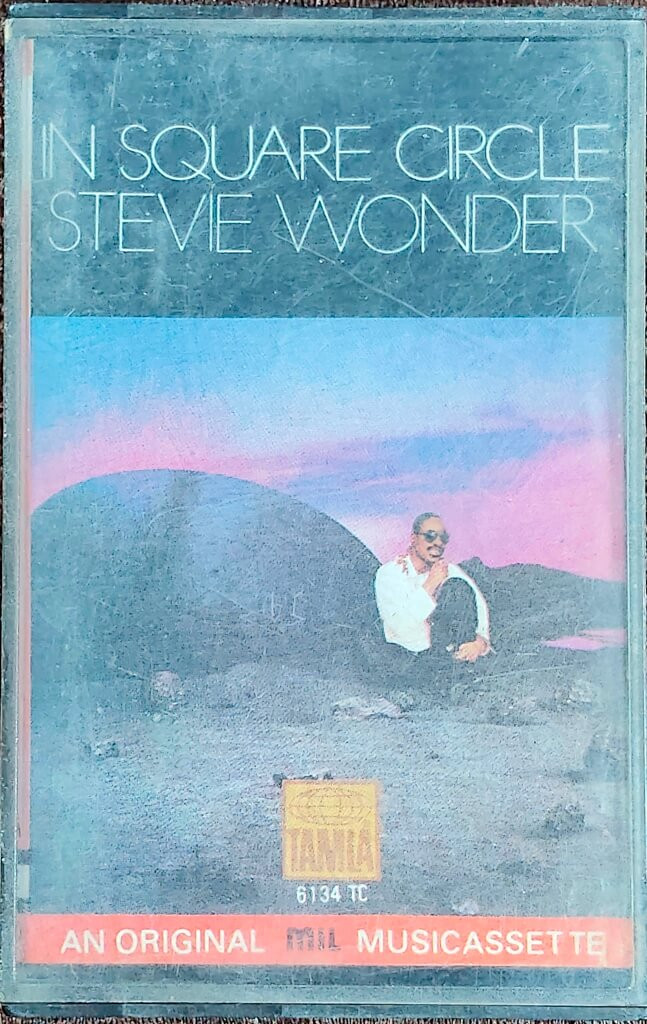 Stevie Wonder – In Square Circle (1985) Western Music Album Pre-Owned Tamla/Motown record Audio Cassette