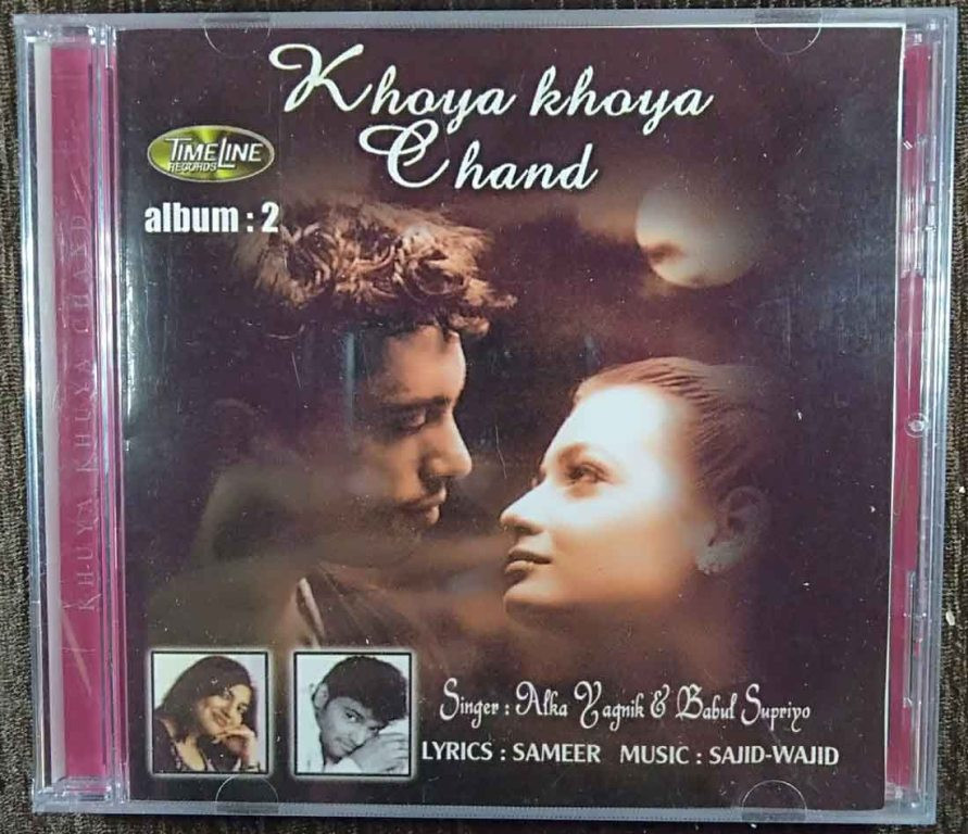 Alka Yagnik & Babul Supriyo - Khoya Khoya Chand (2012) Sajid-Wajid Pre-Owned Timeline Record Audio CD