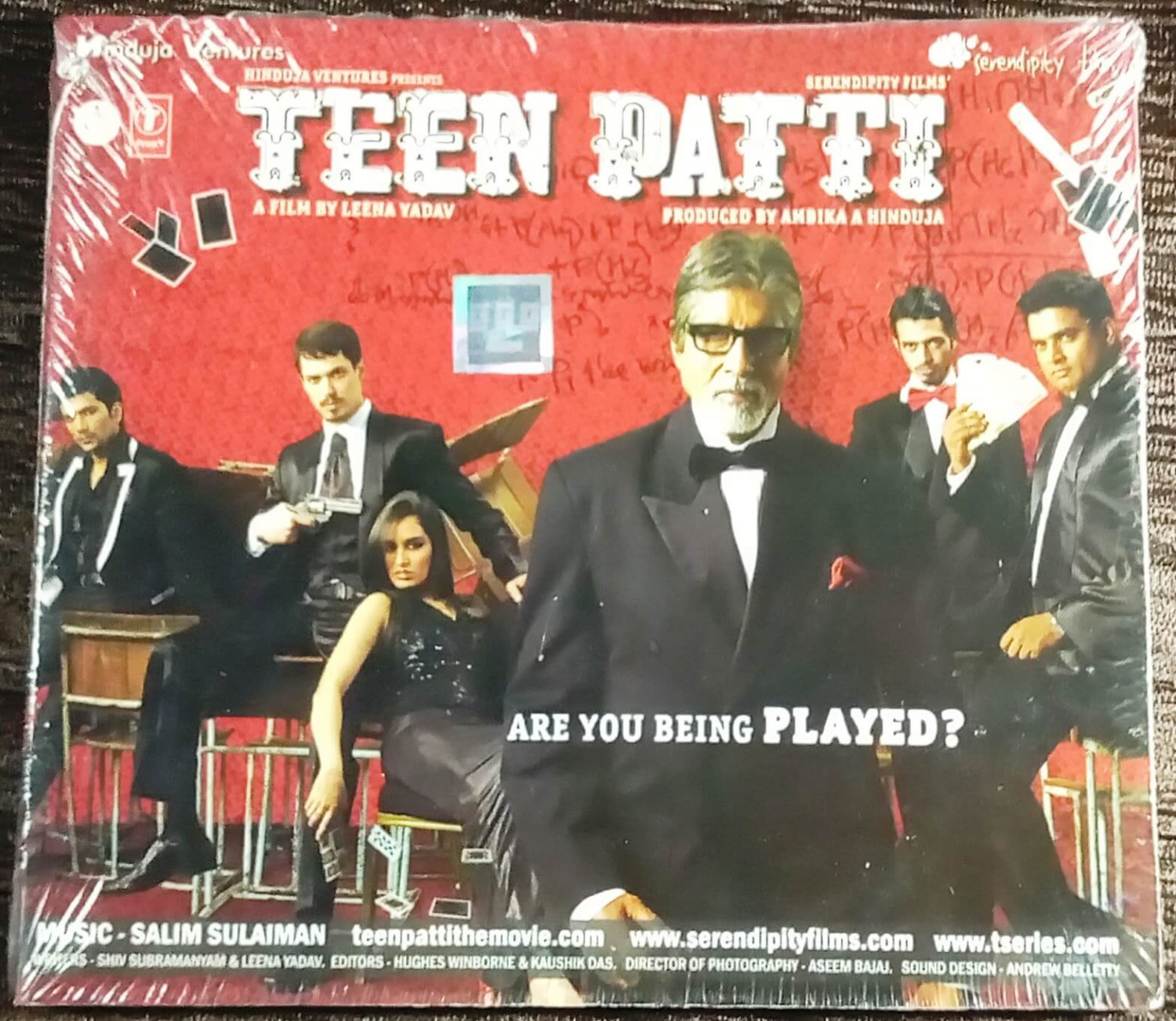 Teen Patti (2010) Salim-Sulaiman Pre-Owned T-Series Audio CD