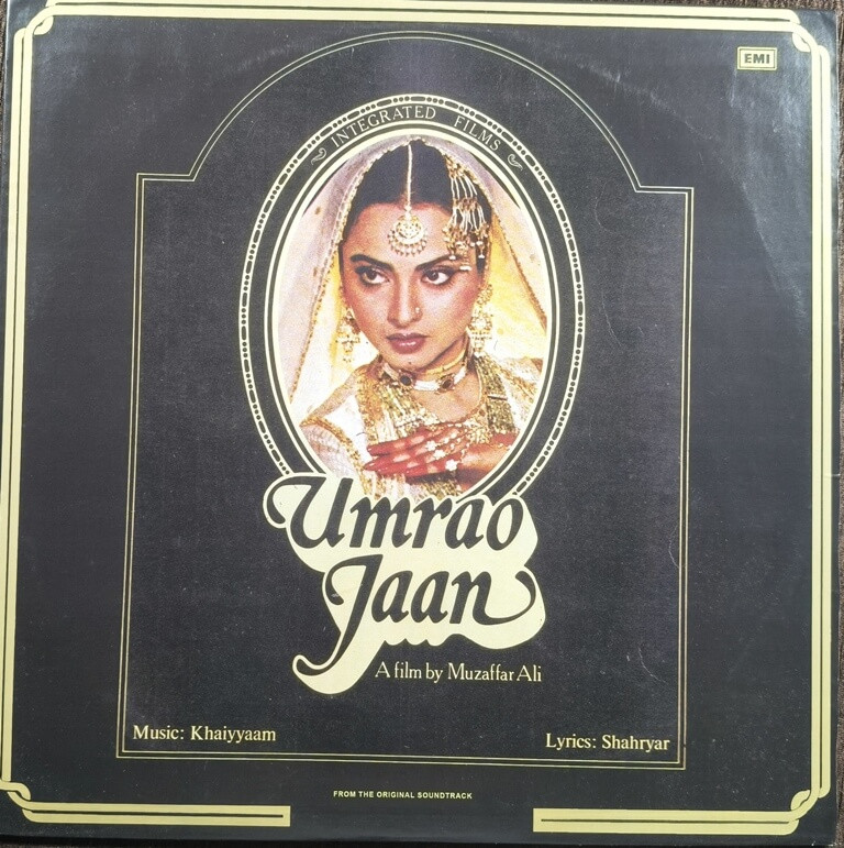 Umrao Jaan (1981) Khayyam Pre-Owned Vinyl, 12" His Master's Voice LP Record